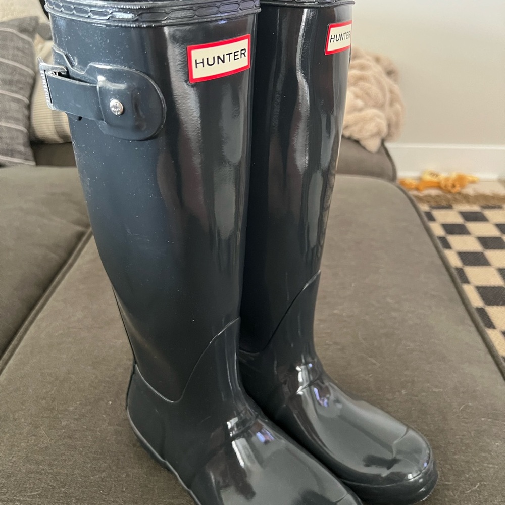 Hunter rain boots
